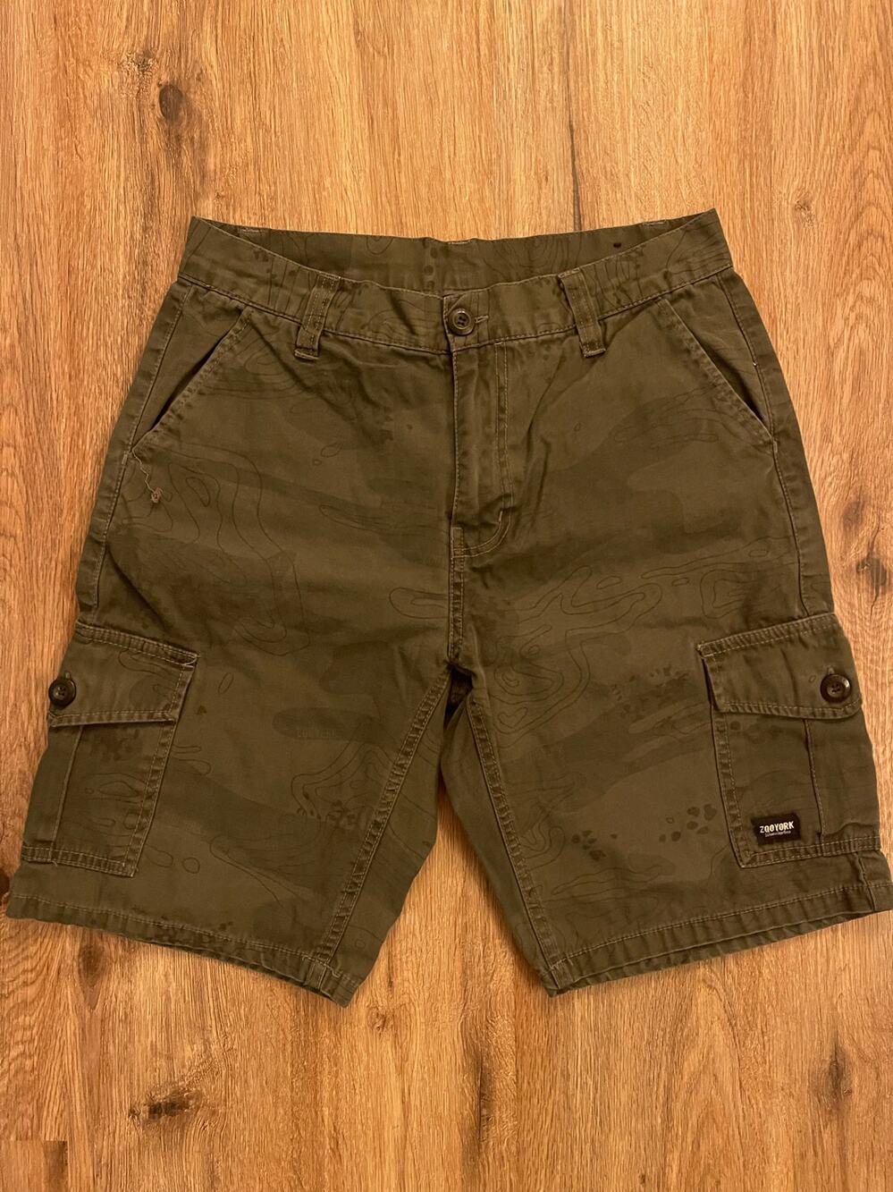 Gray Zoo York Cargo Shorts Size 30